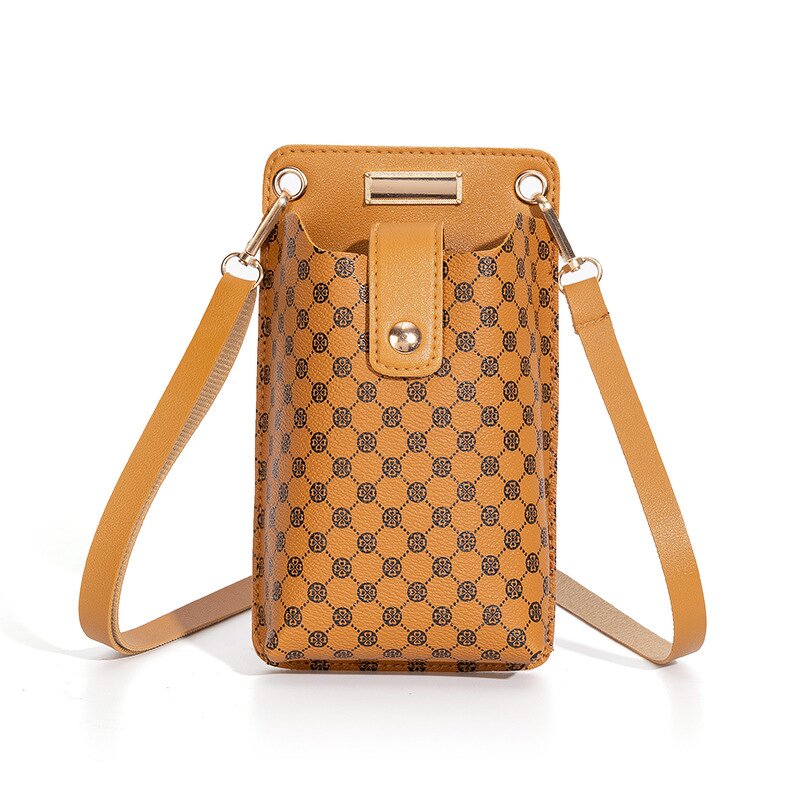 Crossbody Bag Manufacturer - Vertical Korean Trend Printed Bag