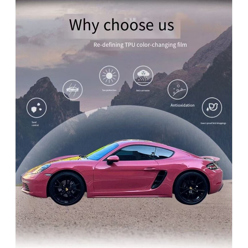 TPU Color-Changing Film Manufacturer - Casting Grade PPF