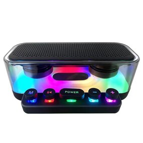 Desktop Speaker Manufacturer - Esports RGB Glass Heavy Bass