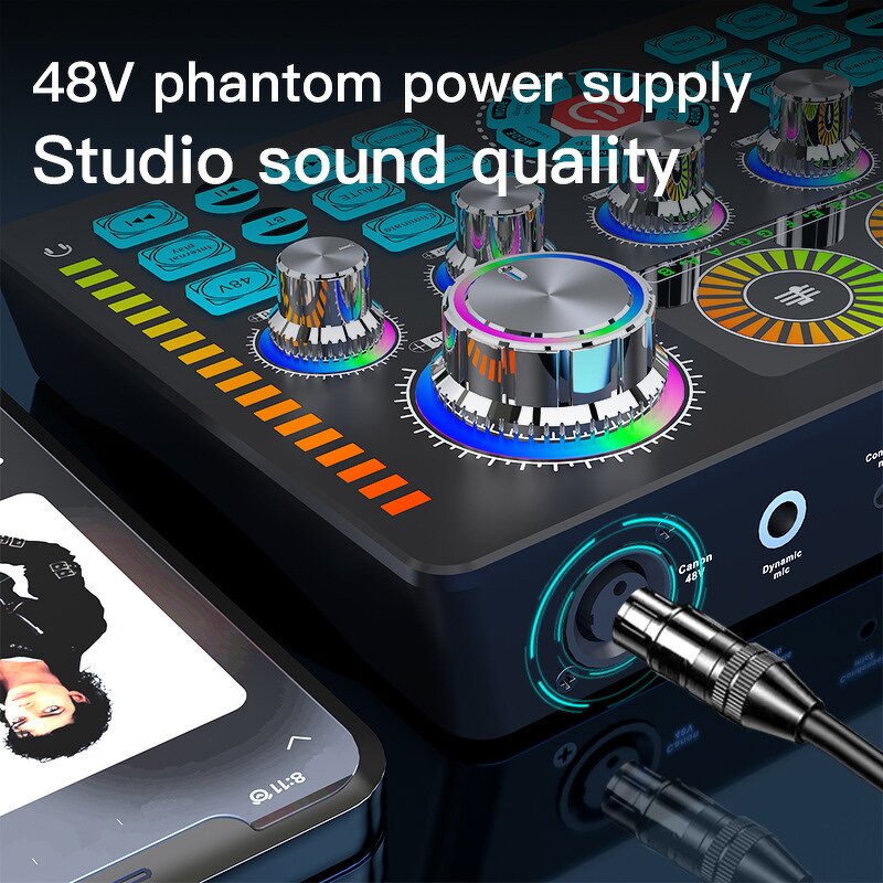 Live Sound Card Manufacturer - Q7 Professional Mixer