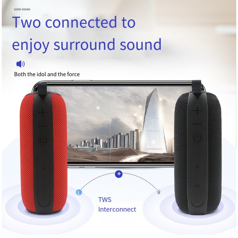 Wireless Speaker Manufacturer - Voice Control DTS RGB Fabric
