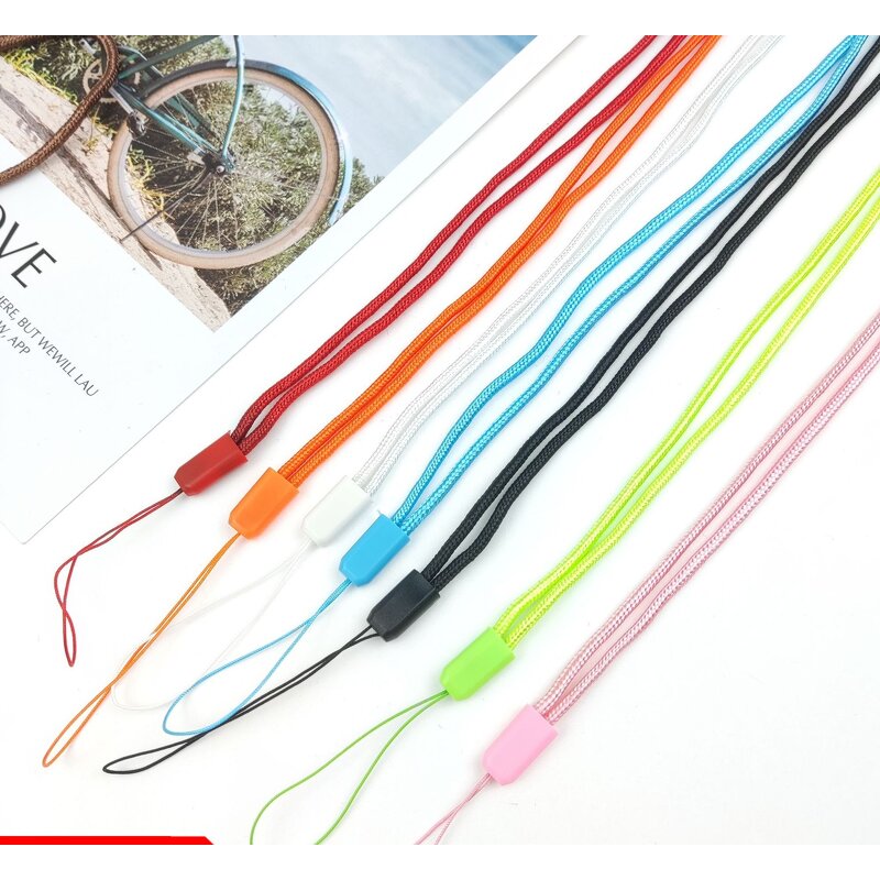 Mobile Phone Lanyard Manufacturer - Nylon Woven Student Card Set