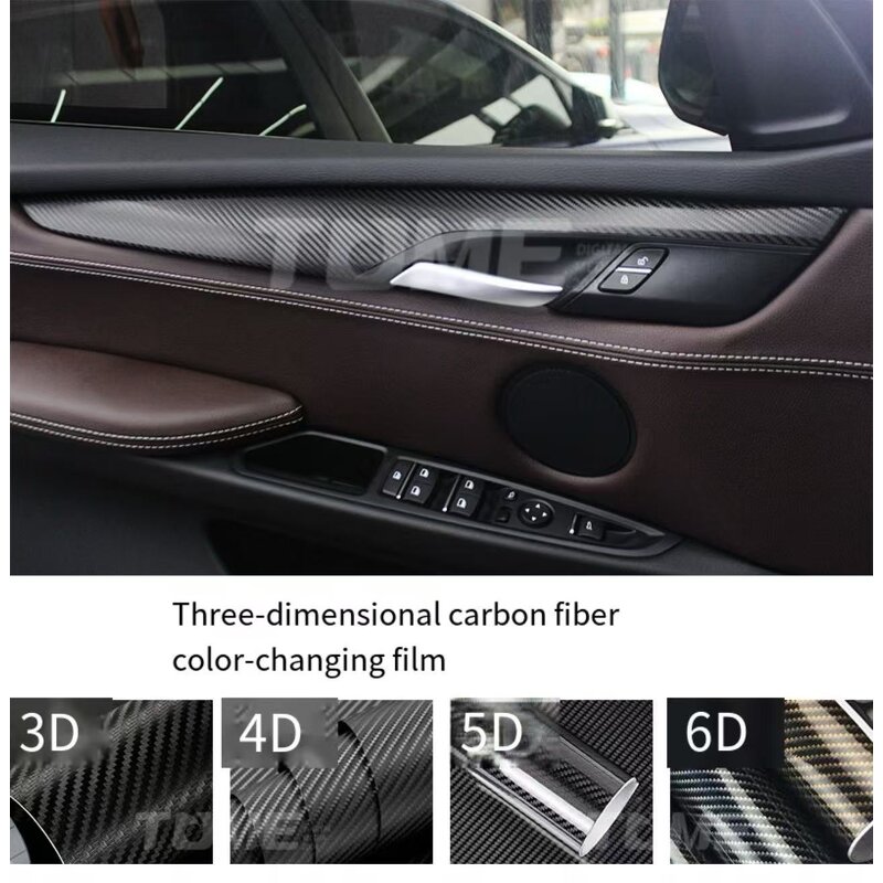 Carbon Fiber Sticker Manufacturer - Black Silver Air Ducts