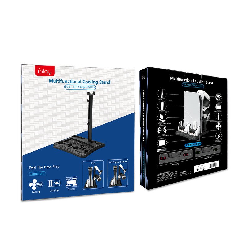 PS5 Charging Stand Manufacturer - Cooling Base CD-ROM Storage