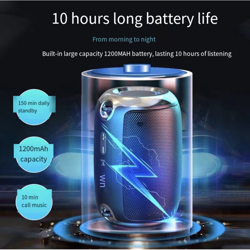 Bluetooth Speaker Manufacturer - Portable RGB LED Subwoofer