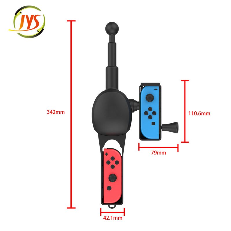 NS JoyCon Grip Manufacturer - Fishing Rod Body Sensing Rotor