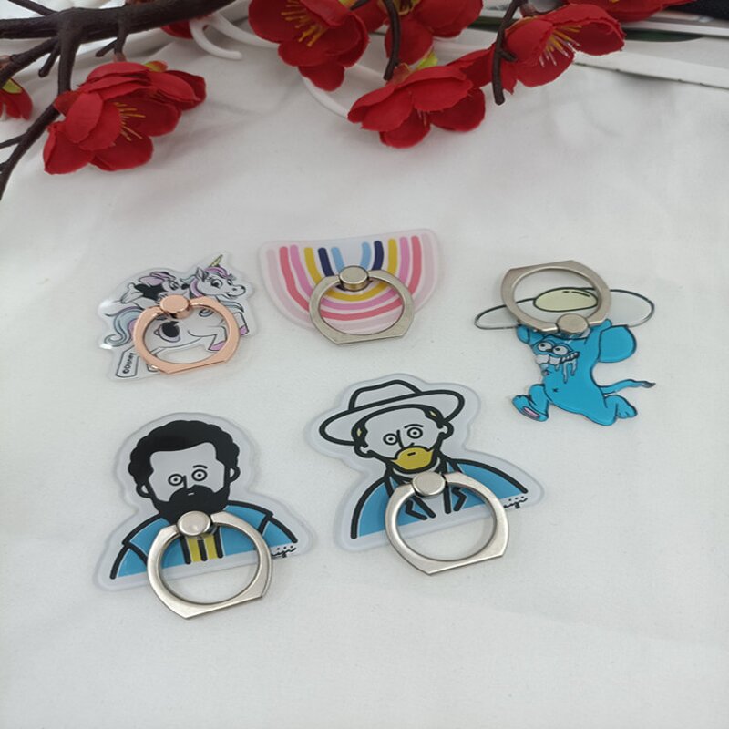 Mobile Phone Ring Manufacturer - Acrylic Pattern Ring Bracket