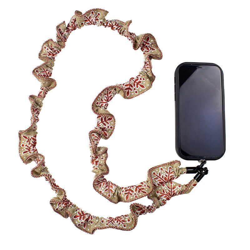 Mobile Phone Lanyard Manufacturer - Christmas Cute Wrist Pendant