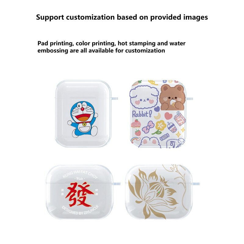 AirPods Case Manufacturer - TPU Transparent Soft Shell