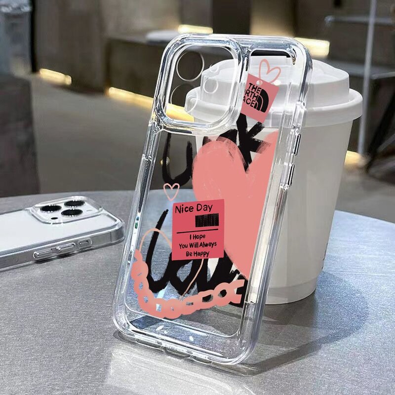 Phone Case Manufacturer - Graffiti Label Love Soft Shell