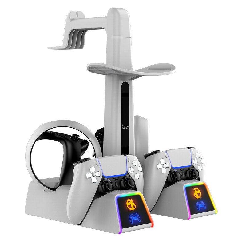 PS5 VR2 Charging Stand Manufacturer - RGB Light Magnetic Base