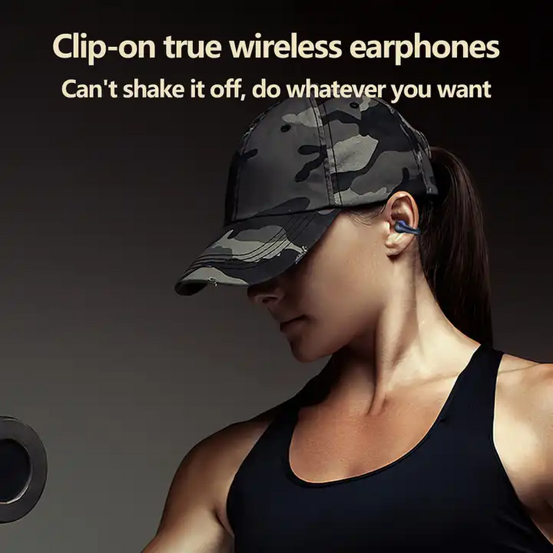 TWS Headphones Manufacturer - Q80 Clip-on Bone Conduction