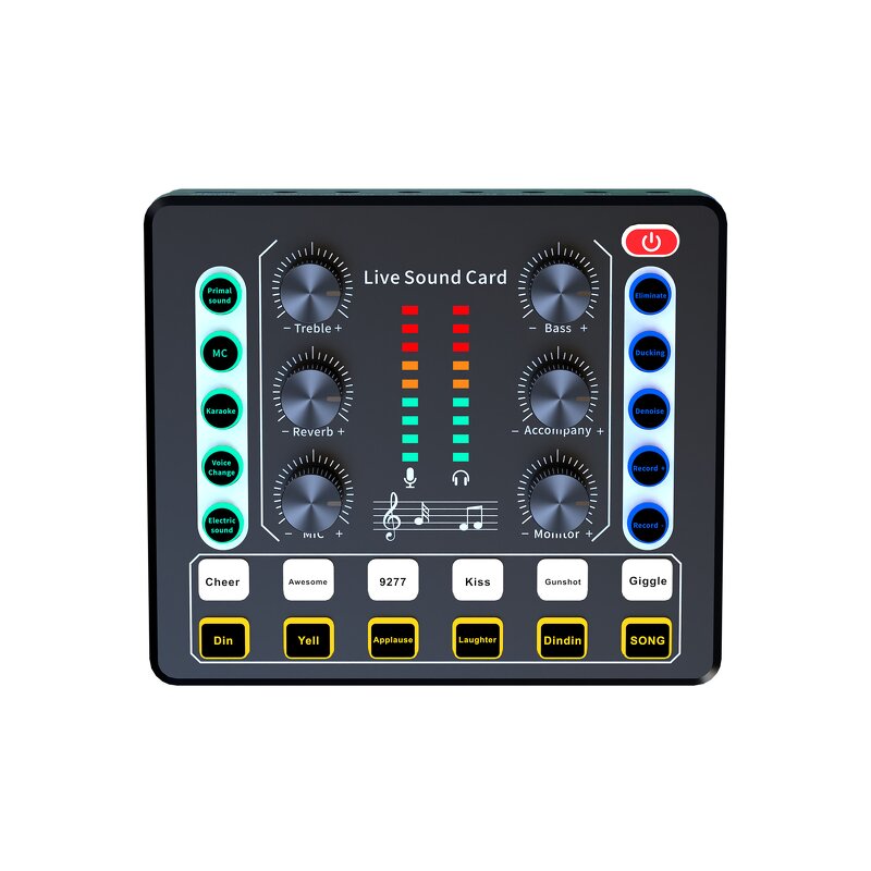 Sound Card Set Manufacturer - M8 Microphone Noise Reduction