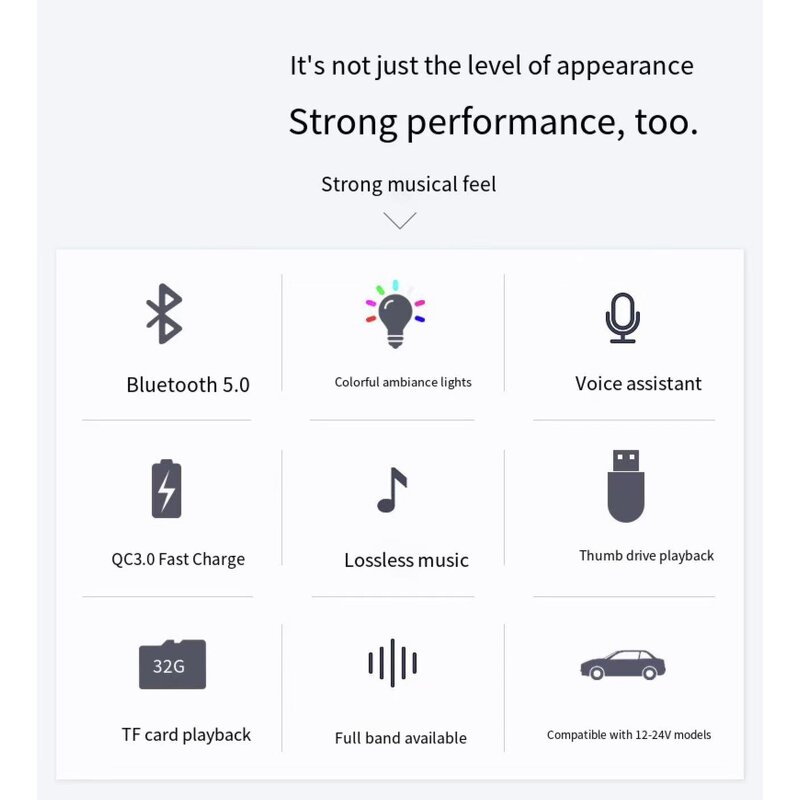 FM Transmitter Manufacturer - QC3.0 Fast Charge MP3 Player