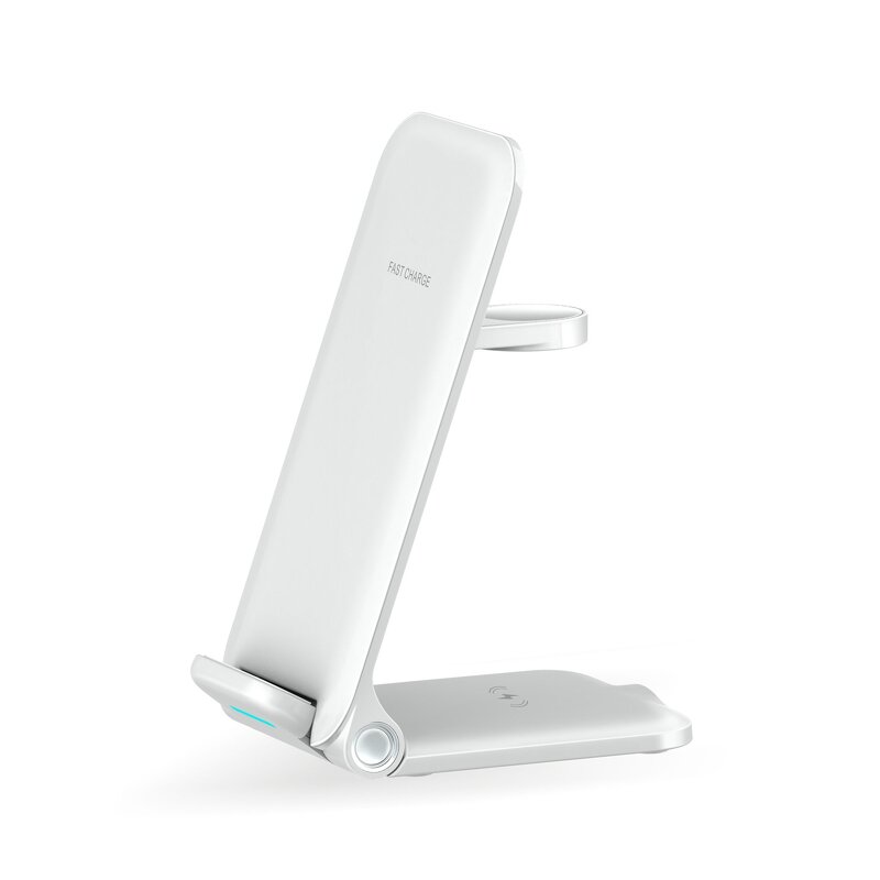 Wireless Charger Manufacturer - 3-in-1 Fast Charging Stand 15W