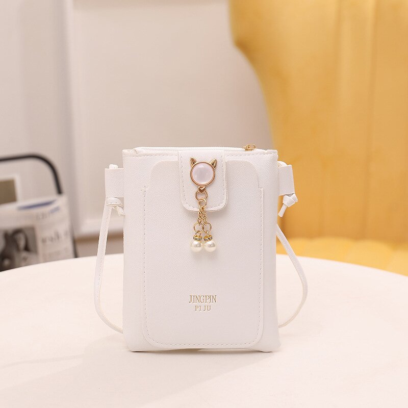 Crossbody Bag Manufacturer - Pearl Casual Chain Mobile Phone Bag