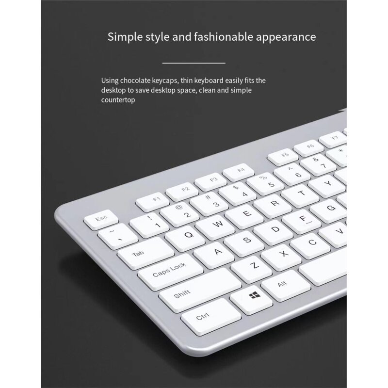 Keyboard Mouse Set Manufacturer - Slim Silent Three-zone Wireless