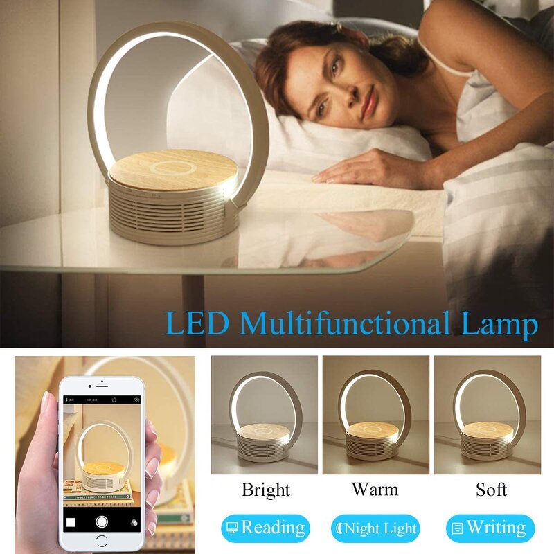 Wireless Charger Speaker Manufacturer - RGB Warm White Light