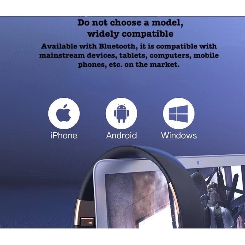 Wireless Headset Manufacturer - Folding Telescopic Bass Stereo