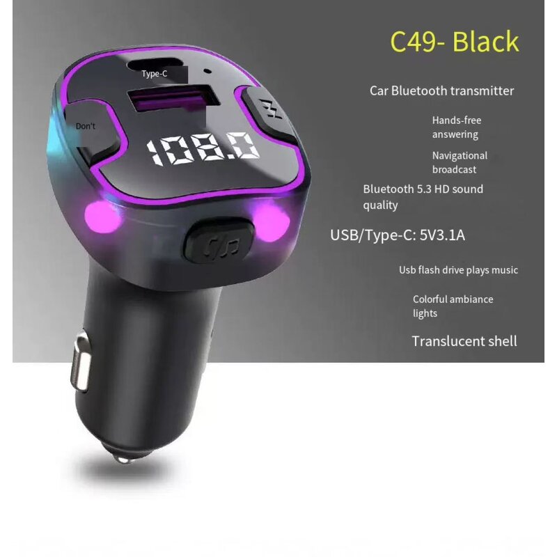 Car Charger Manufacturer - Multi-port MP3 Player Audio