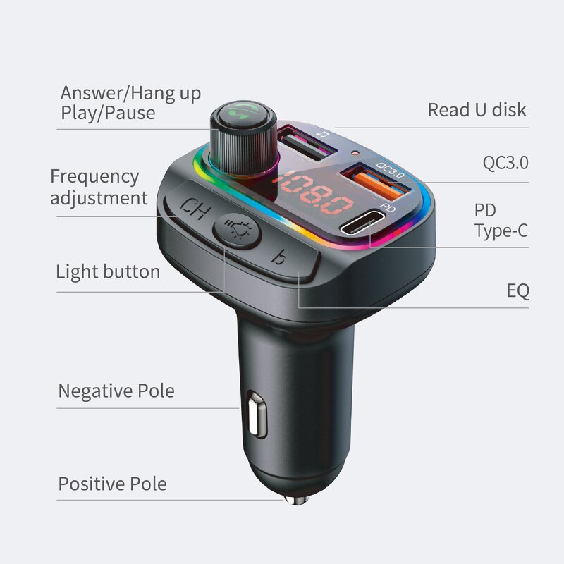 Car MP3 Player Manufacturer - Cigarette Lighter Receiver