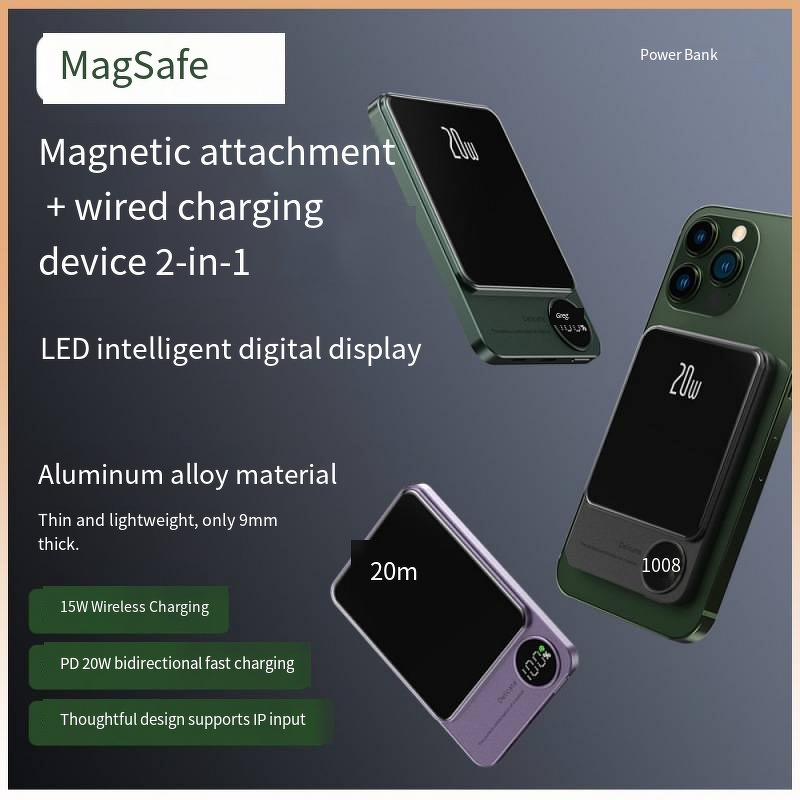 Magnetic Charging Battery Manufacturer - Compact Portable Power