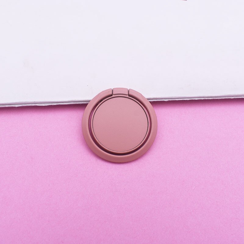 Mobile Phone Ring Manufacturer - Solid Color Metal 360 Rotating