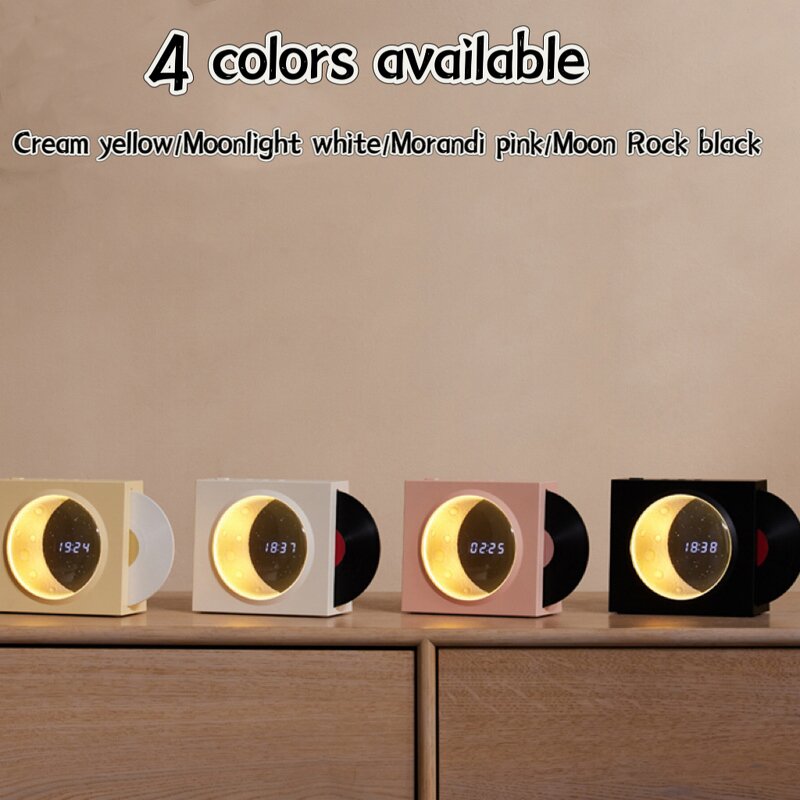 Vinyl Record Speaker Manufacturer - HD Sound Quality Moon RGB