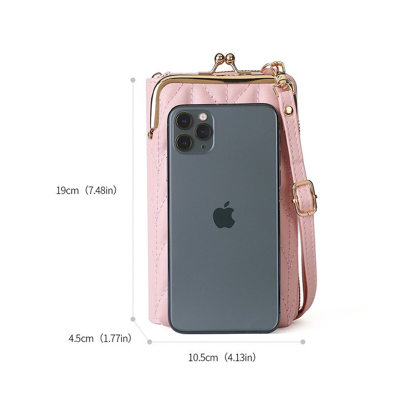 Crossbody Bag Manufacturer - Female PU Mobile Phone Bag