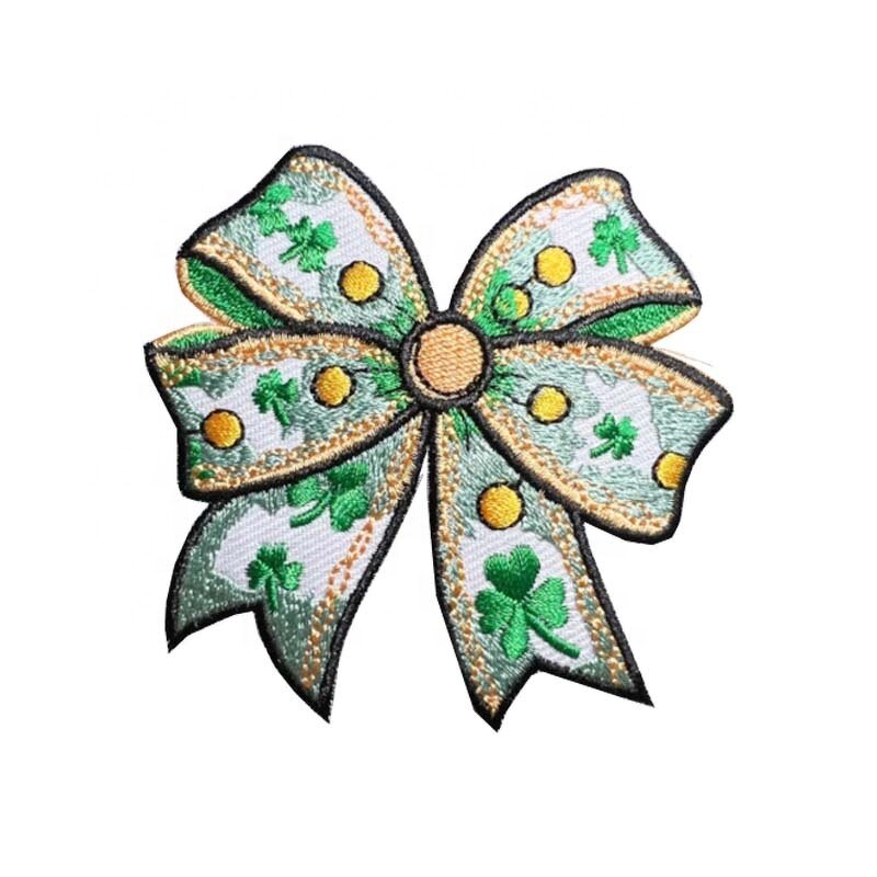 Embroidered Patch Manufacturer - St. Patrick's Day Green Clover
