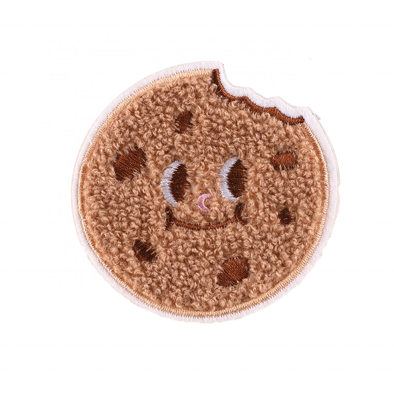 Iron-On Patches Supplier - Cute Chenille Twill Fabric Food