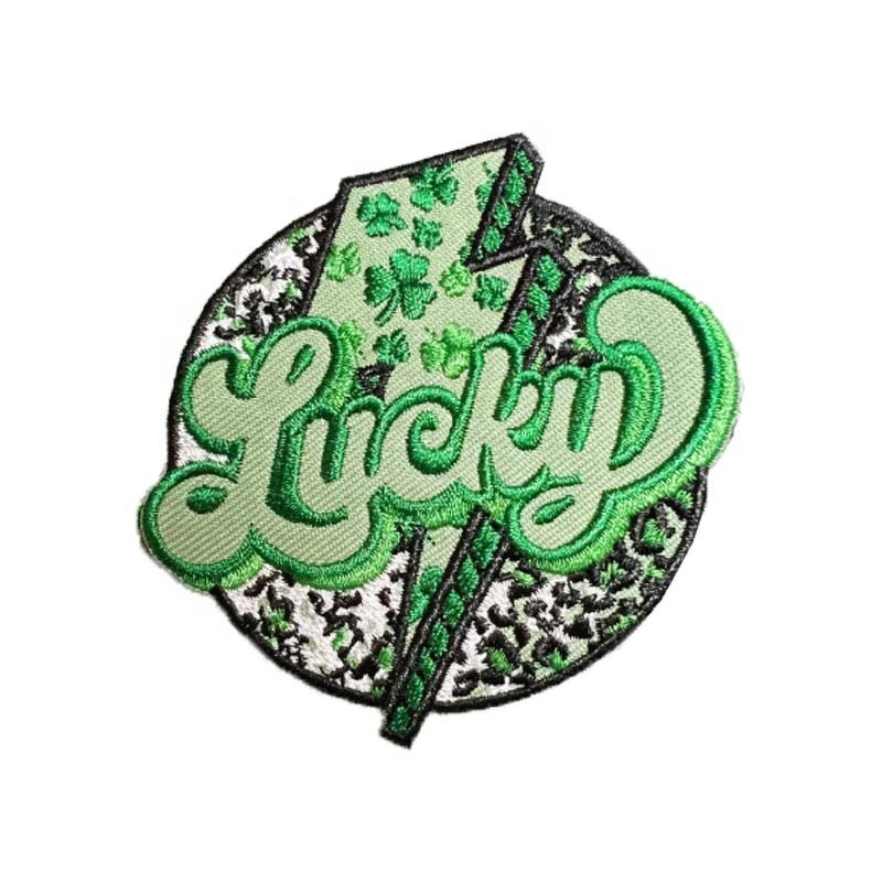 Embroidered Patch Manufacturer - St. Patrick's Day Green Clover