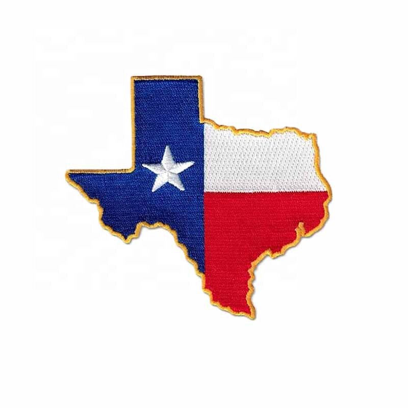 Texas State Flag Patch Supplier - Dallas Houston Star Bluebonnet
