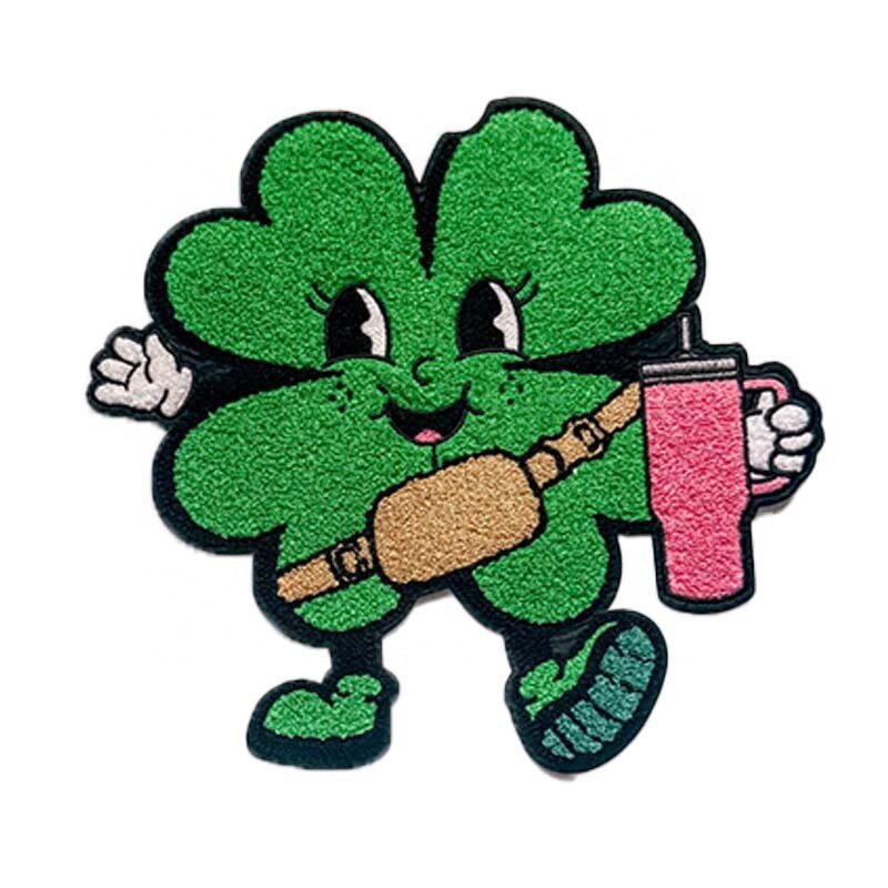 Embroidered Patch Manufacturer - St. Patrick's Day Green Clover