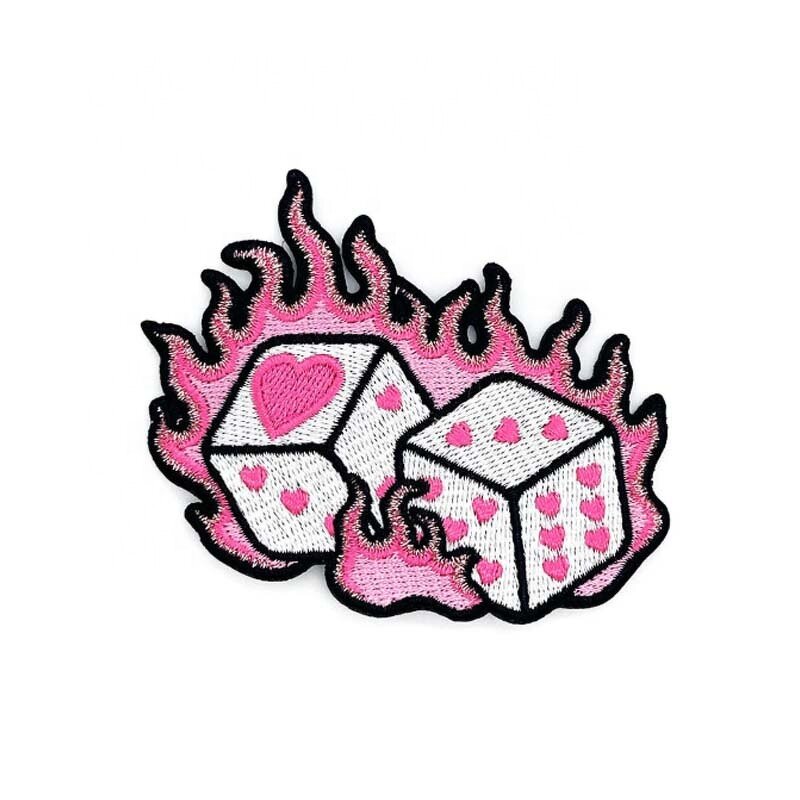 Embroidered Patch Supplier - Valentine's Day Pink Western Boots