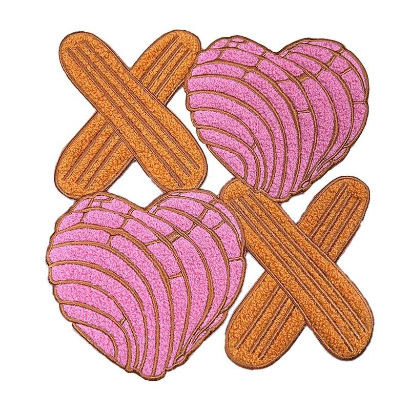 Iron-On Patch Supplier - Valentine's Day XOXO Chenille Glitter