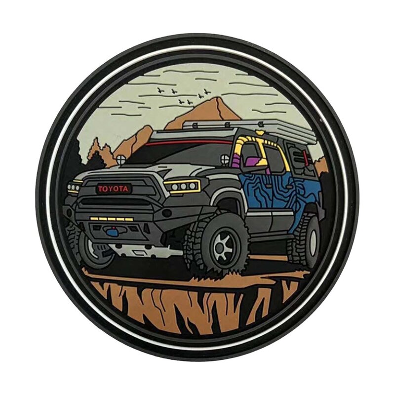 PVC Rubber Patch Supplier - Customizable Company Logo Mosaic