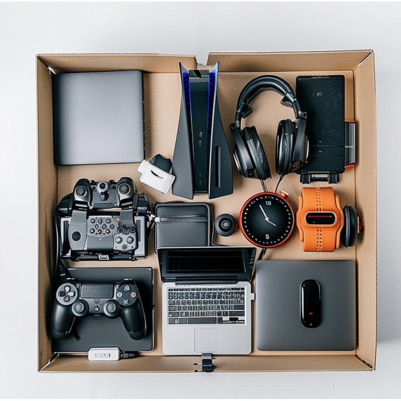 Vintage Mystery Box Manufacturer - Random Electronics Lucky Drop Surprise Activity Tracker