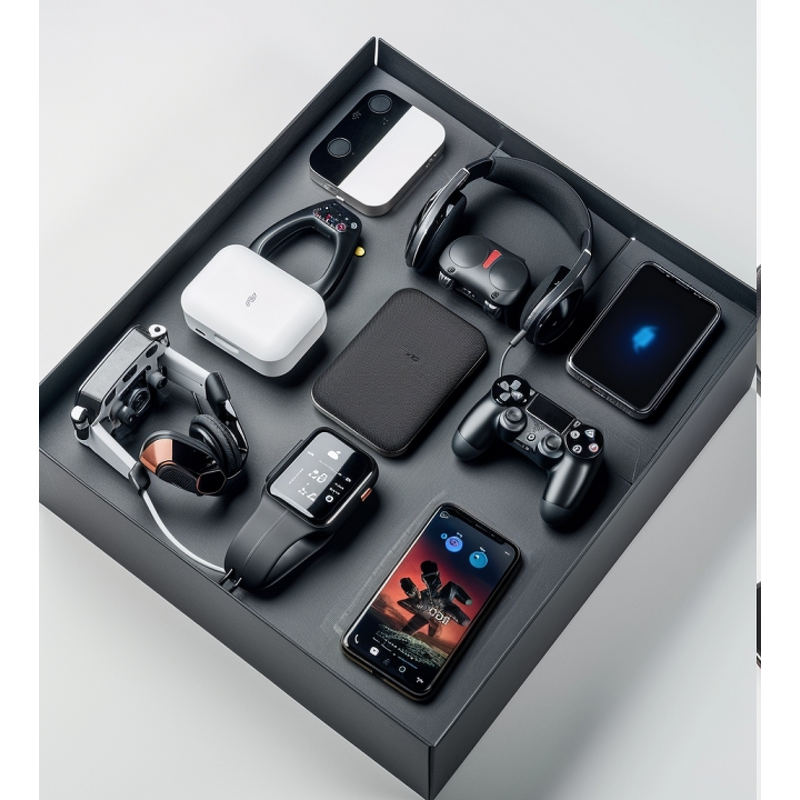 Vintage Mystery Box Manufacturer - Random Electronics Lucky Drop Surprise Activity Tracker