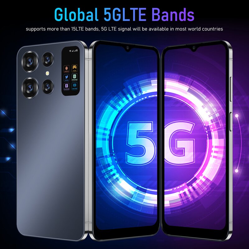 Smartphone Manufacturer - S24 Ultra 5 Cameras 128GB Gaming Cellphone