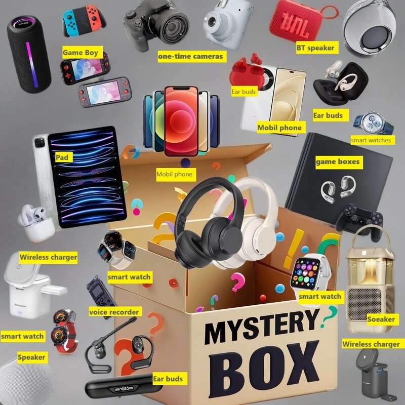 Mystery Box Manufacturer - Random Electronics Lucky Drop Surprise Vintage