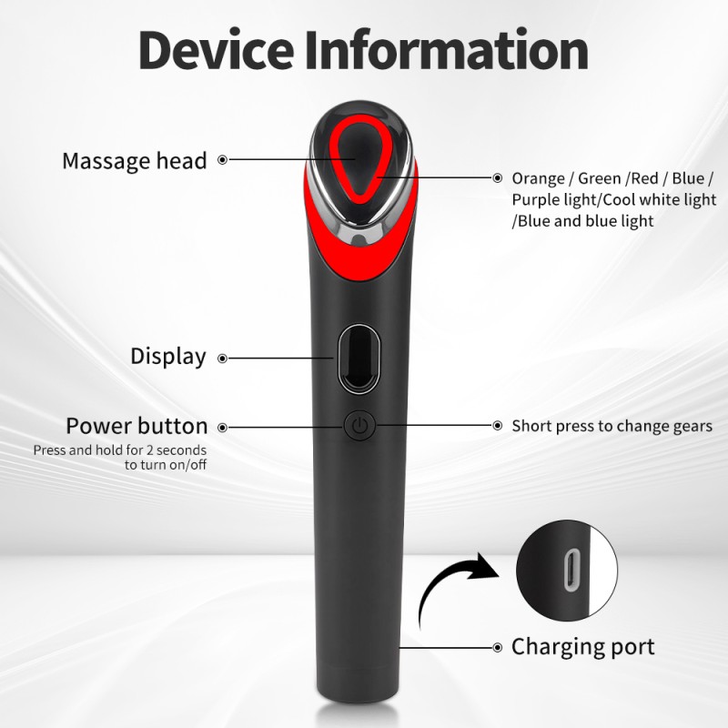 Facial Beauty Device Factory - Home Use Eye Bag Wrinkle Remover