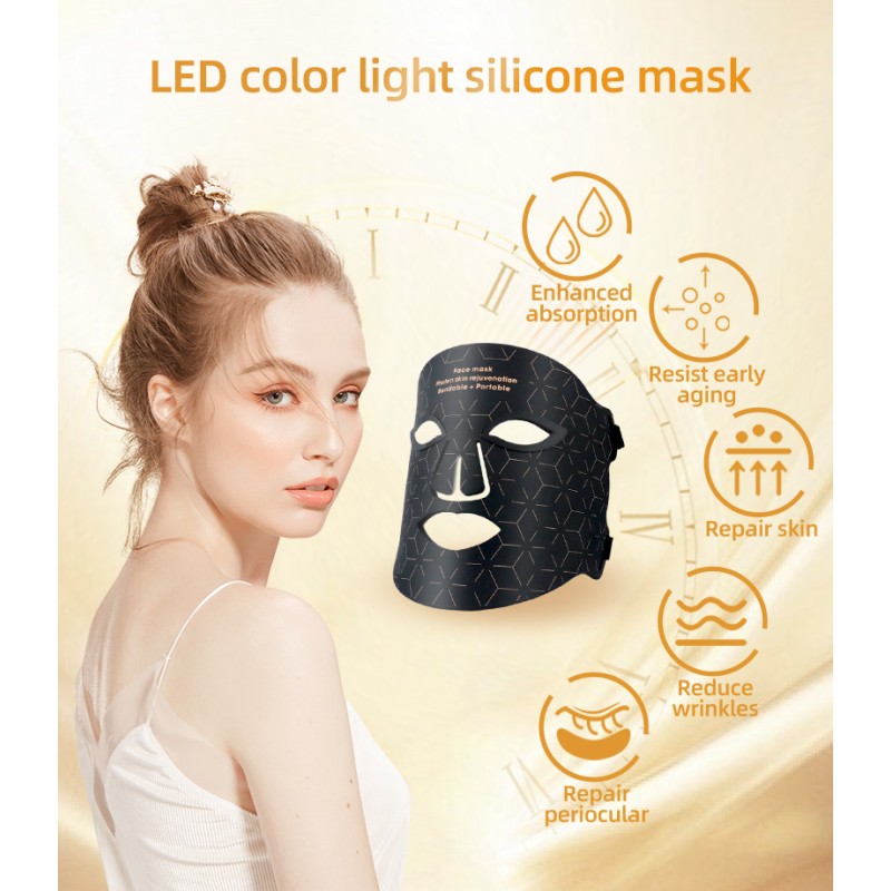 USB LED Mask Manufacturer - Handheld 7 Color Light Therapy