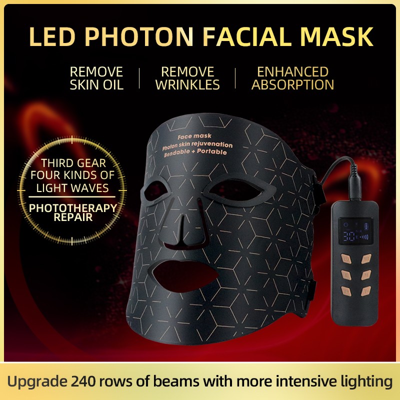 LED Therapy Mask Manufacturer - Silicone Red Light Skin Beauty