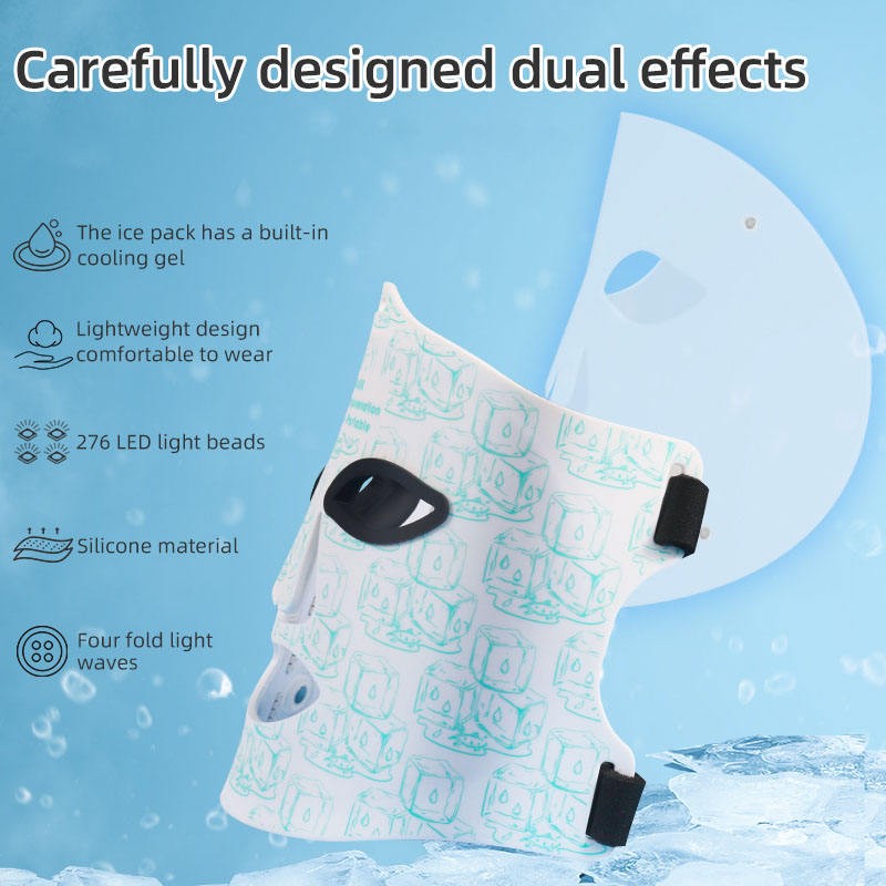 Ice LED Mask Factory - Built-in Battery 4 Wavelength Therapy