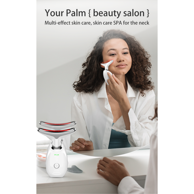 Beauty Device Factory - 3-Color LED Neck Face Vibration