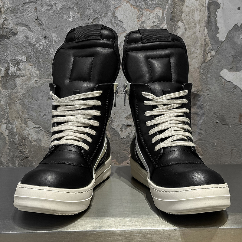 Sneakers Manufacturer - Classic High-Top Men's Toe Thick-Soled Height-Increasing