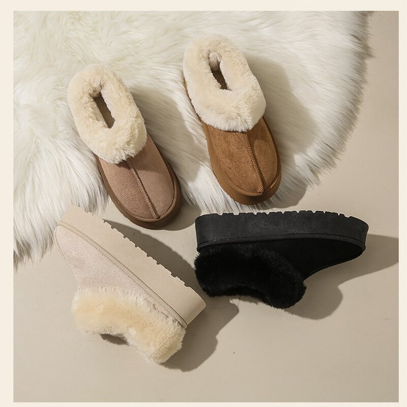 Snow Boots Manufacturer - Women's Winter Artificial PU Upper Waterproof Padded