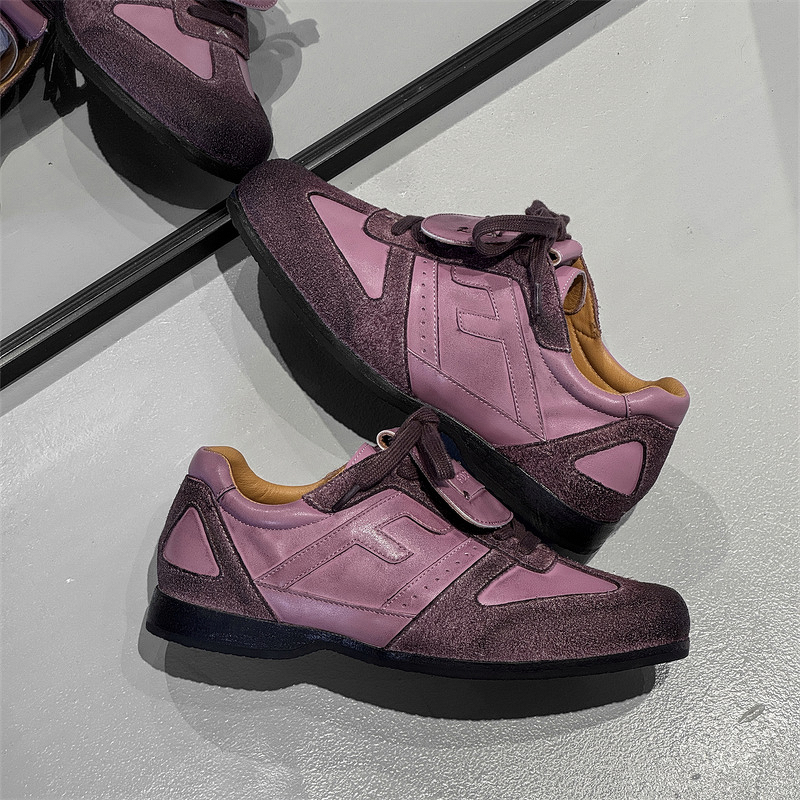 Training Shoes Manufacturer - Square Toe Boxing Commuter Men's British Style