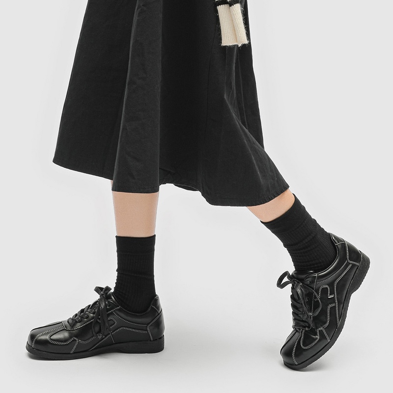 Casual Shoes Manufacturer - Vintage American Style Classic Toe Superfine Fiber